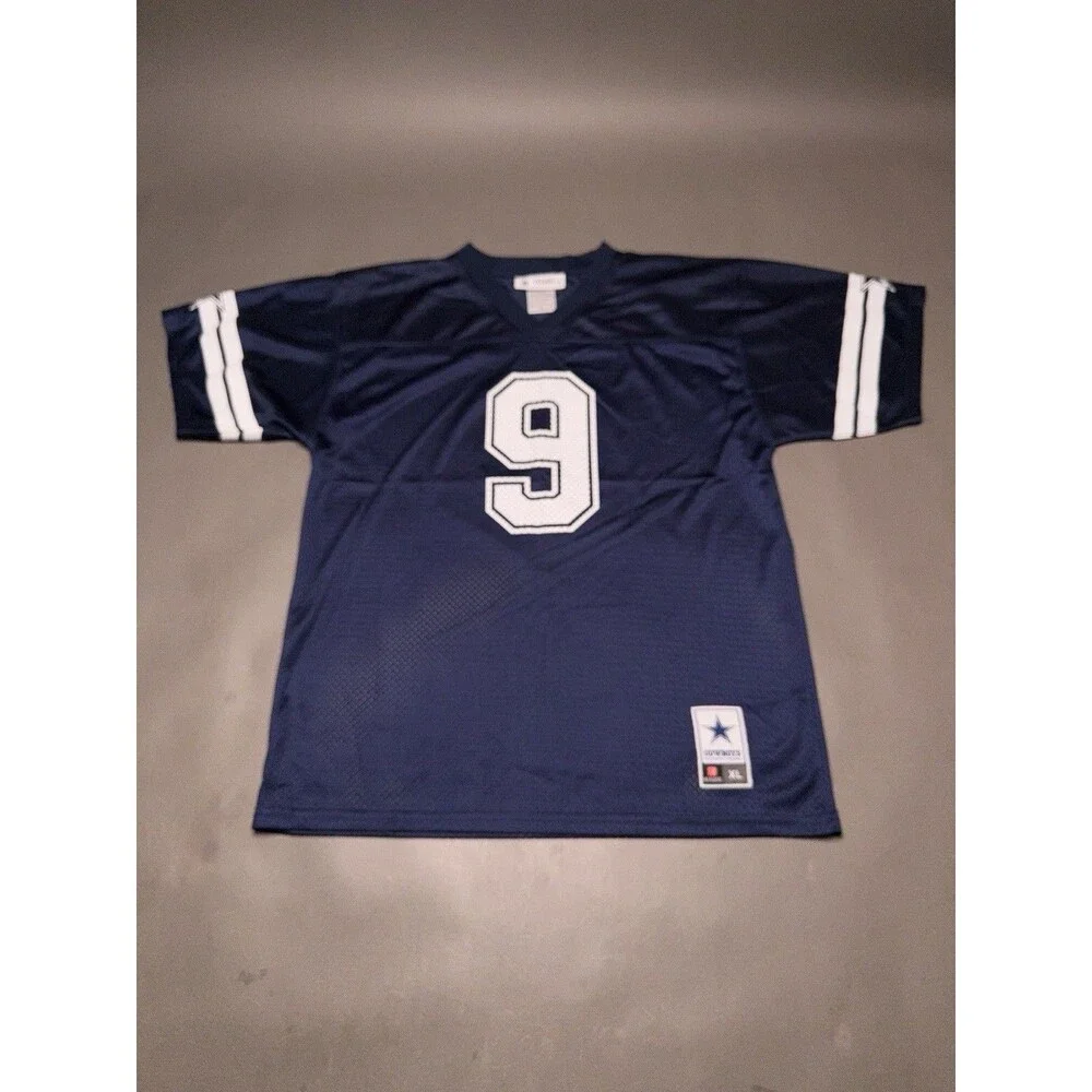 Dallas Cowboys Brand Tony Romo Blue Jersey Youth Size Extra Large XL
